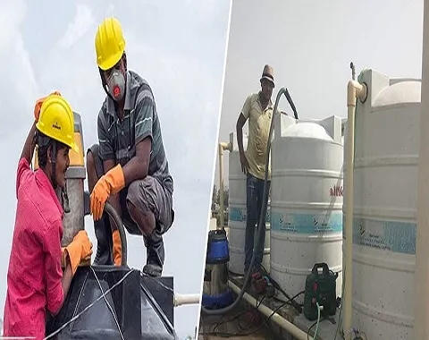 Domestic Water Tank Cleaning